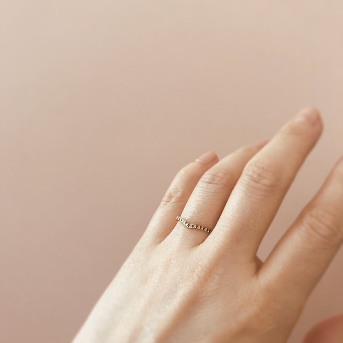 18K Yellow Gold on Model