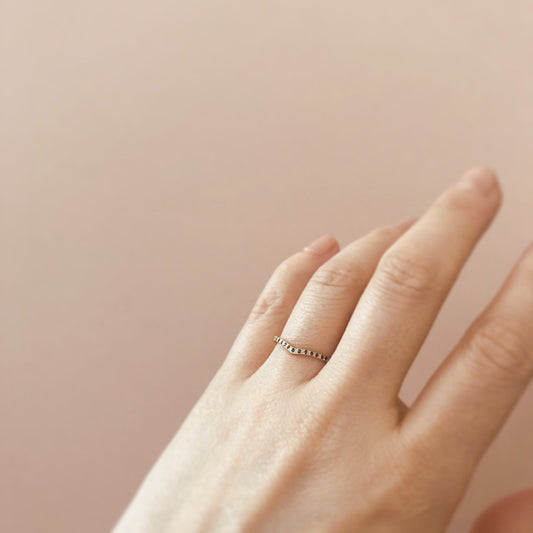 18K Yellow Gold on Model